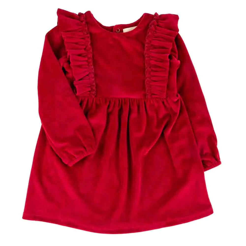 Miki Miette – Caitlin Dress in Red Velour