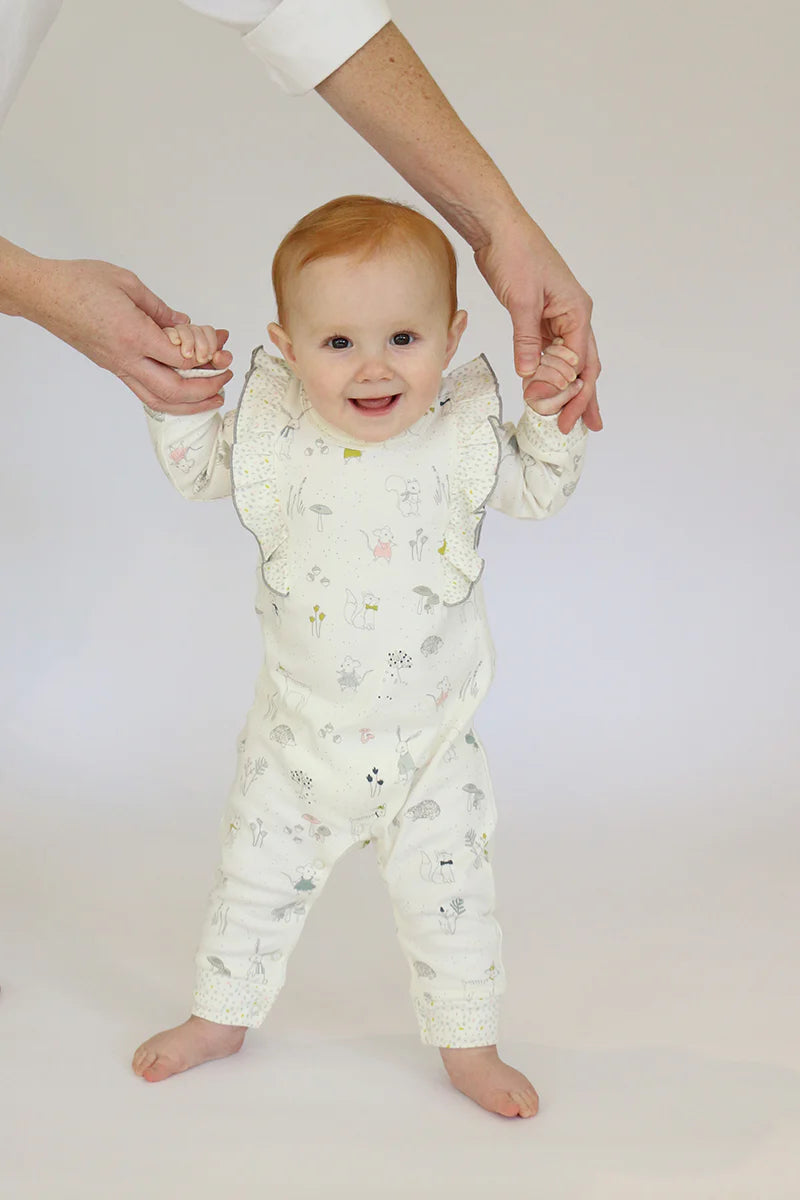 Pehr – Ruffle Romper in Magical Forest