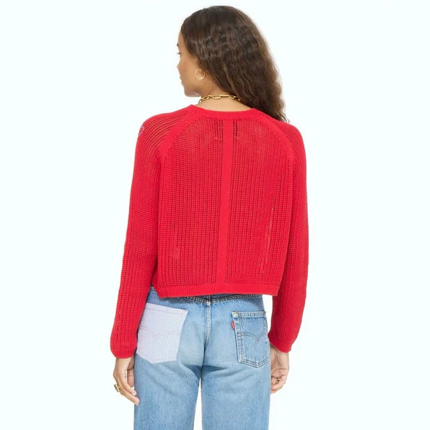 Kerri Rosenthal – Malibu Sweater in Red