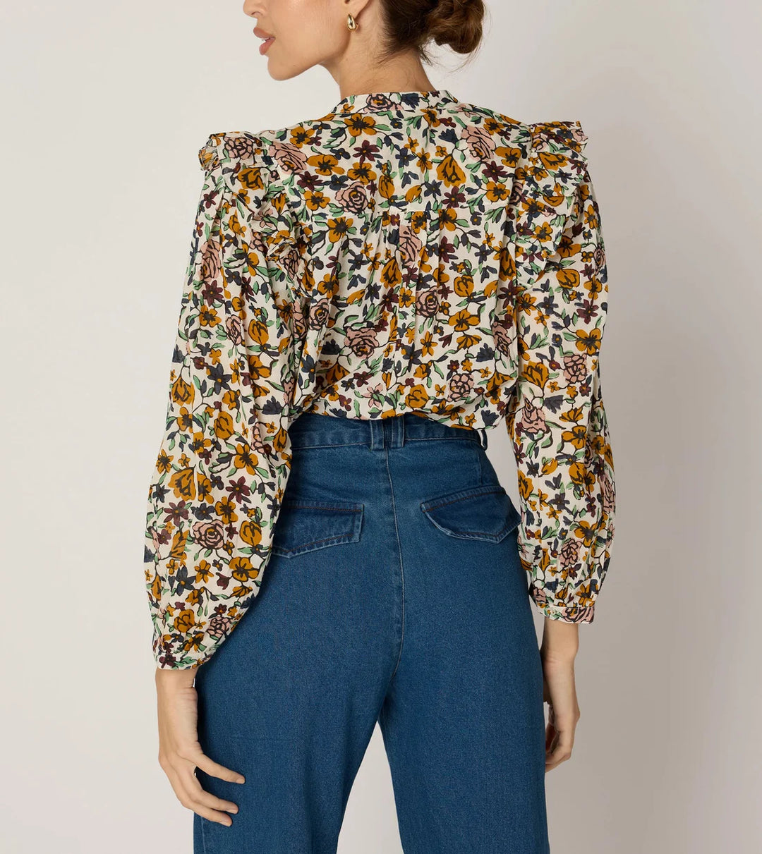 Cleobella – Malin Blouse in Wild Cosmos