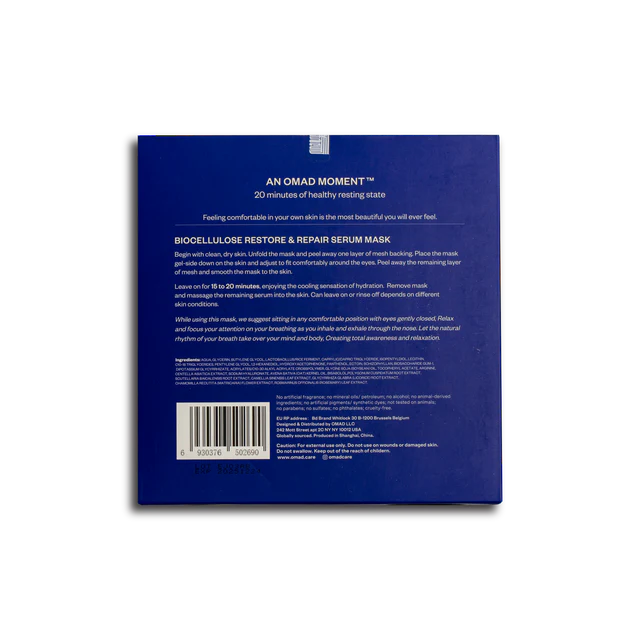 Omad – Bio Cellulose Restore & Repair Serum Sheet Mask
