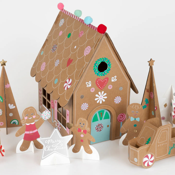 Meri Meri - Gingerbread Sticker Advent Calendar