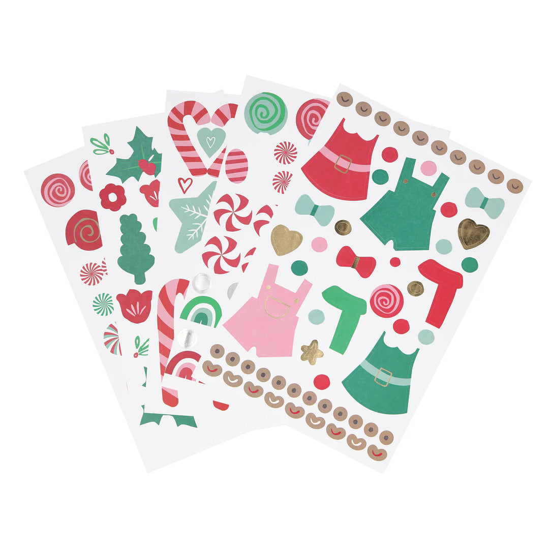 Meri Meri - Gingerbread Sticker Advent Calendar