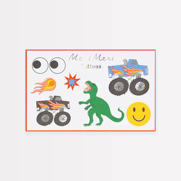 Meri Meri - Toybox Icons Temporary Tattoos
