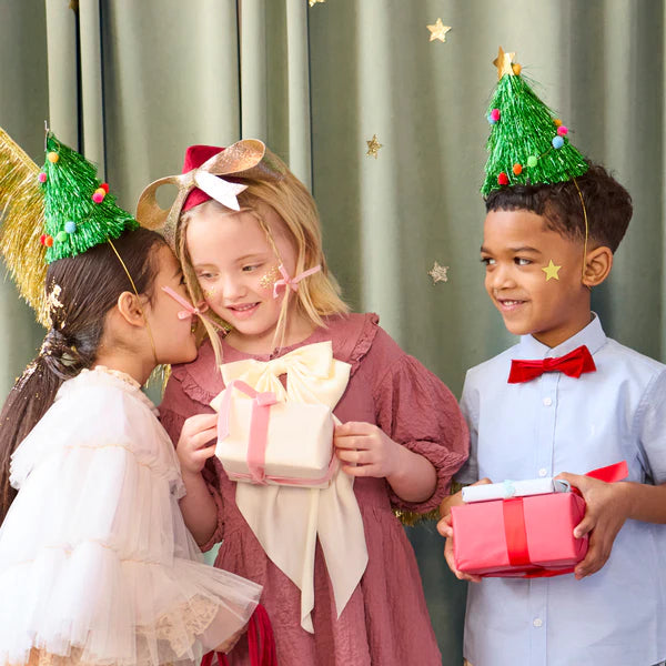 Meri Meri - Tinsel Tree Christmas Party Hats