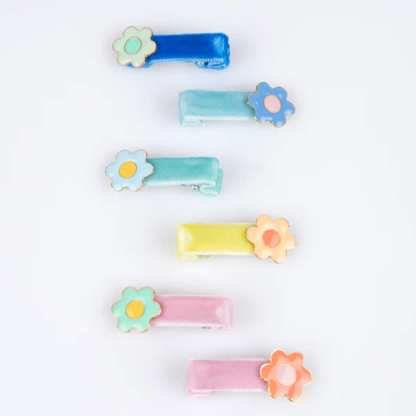 Meri Meri - Enamel Daisy Hair Clips