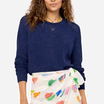 Kerri Rosenthal – Malibu Sweater in Indigo