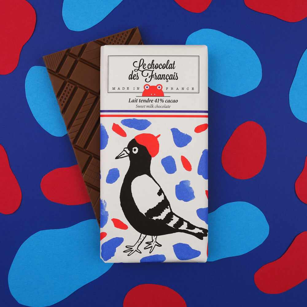 Le Chocolat des Francais – L'oiseau Sweet Milk Chocolate