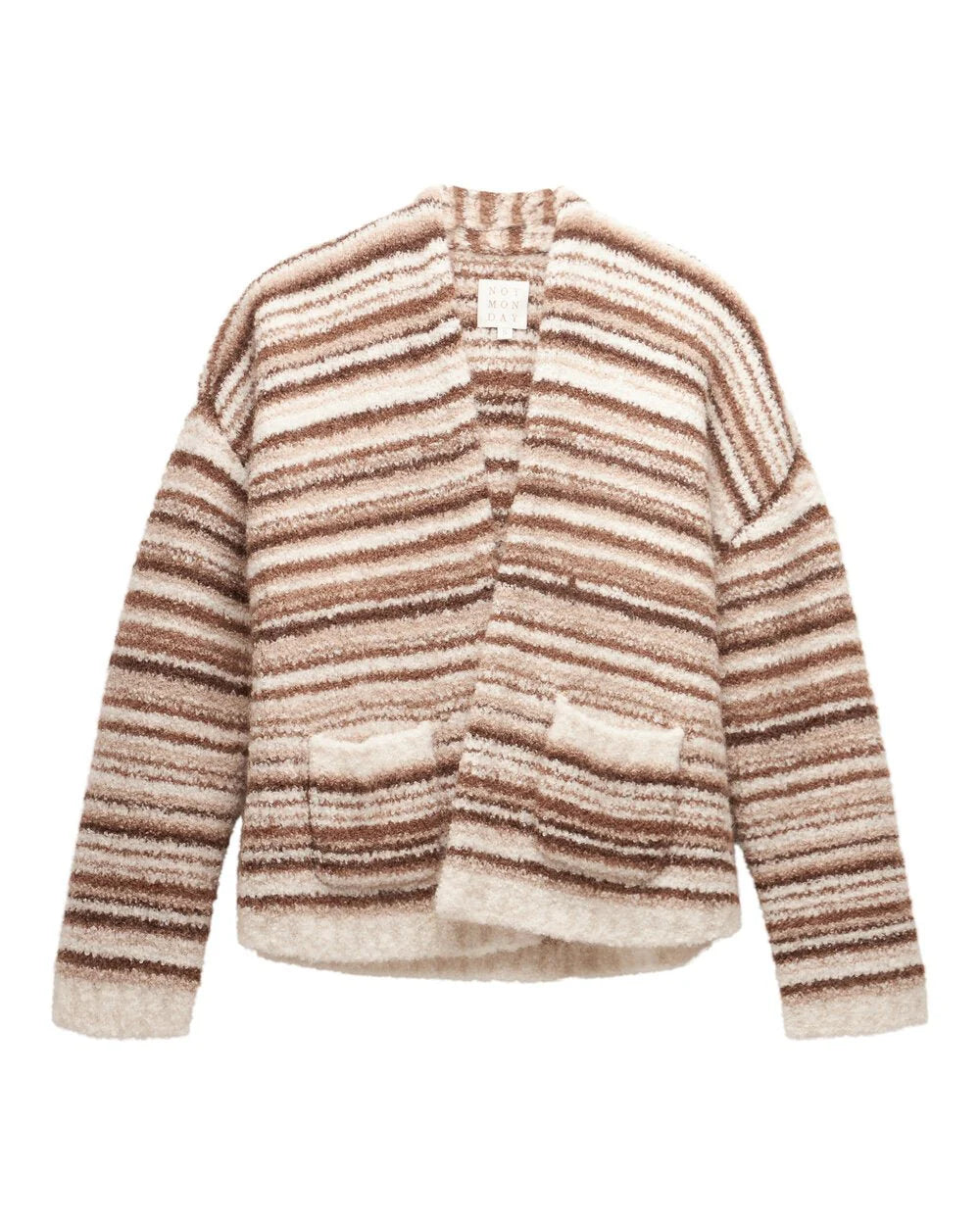 Not Monday – Owen Swearer Jacket in Natural Stripe