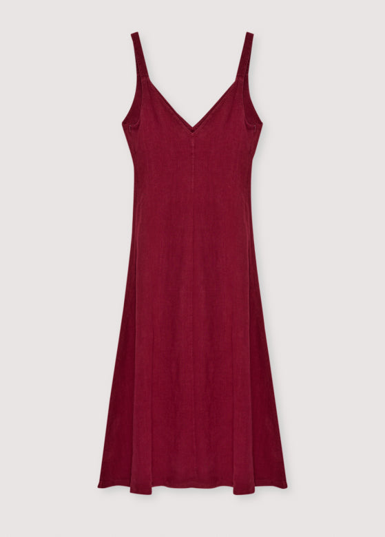 The New Society – Bulbine Dress in Crimson Wine