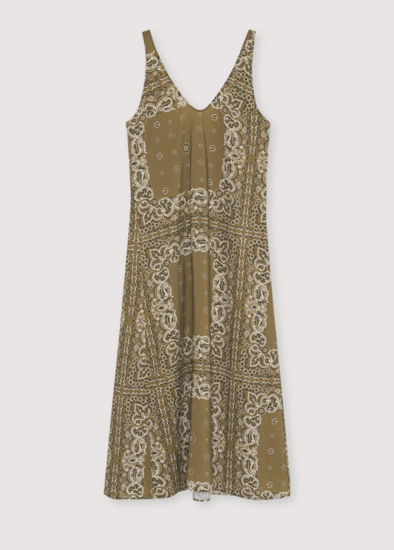 The New Society – Waterlily Dress in Bandana Print