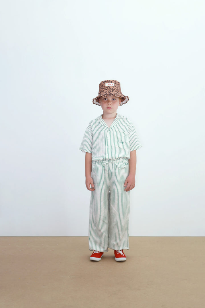 Tiny Cottons – Emerald Stripes Shirt