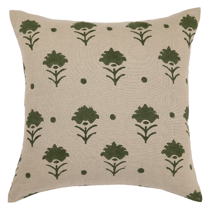 Pari Olive 20"x20" Pillow with Insert