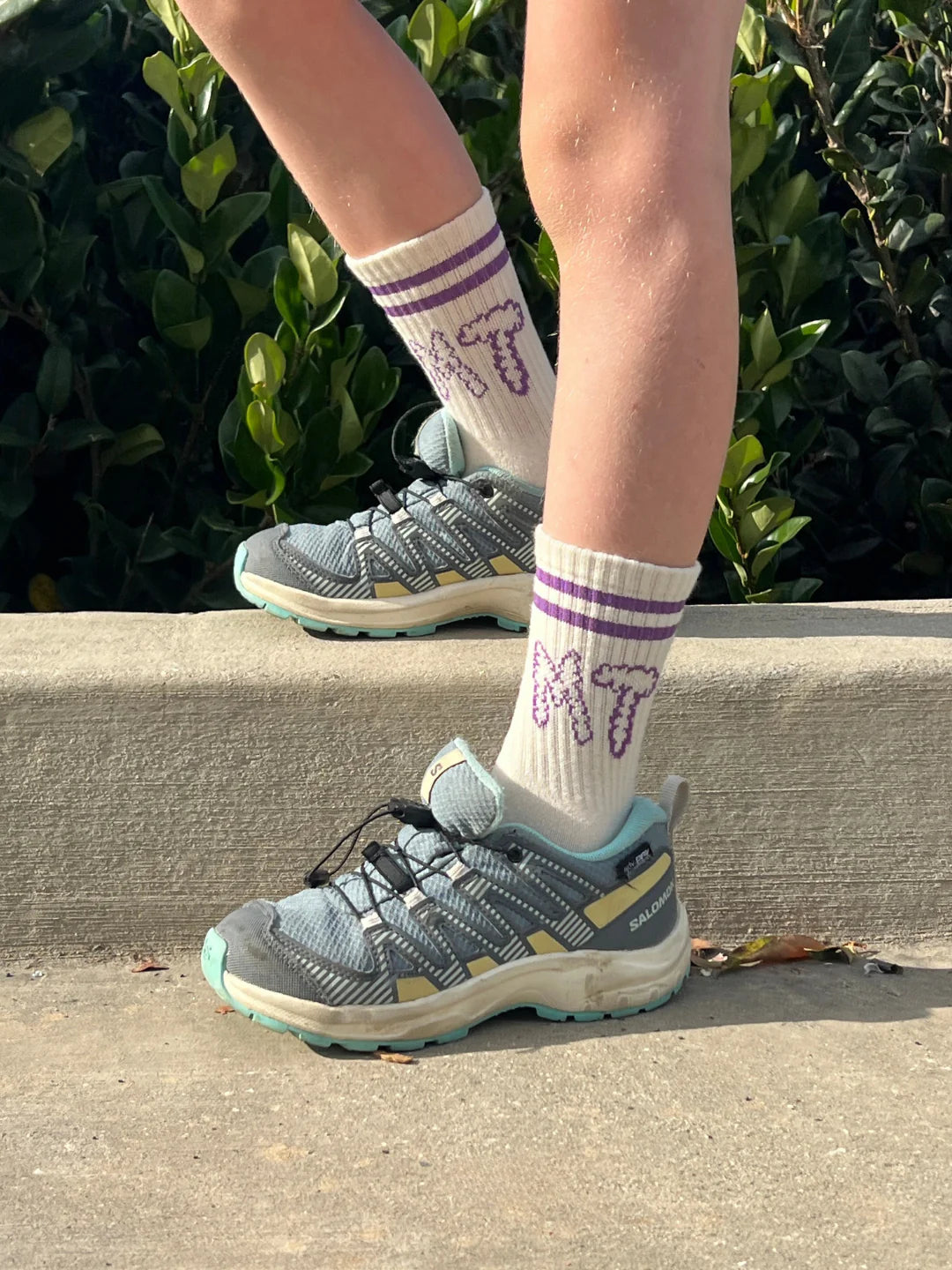 Milk Teeth – MT Socks in Purple