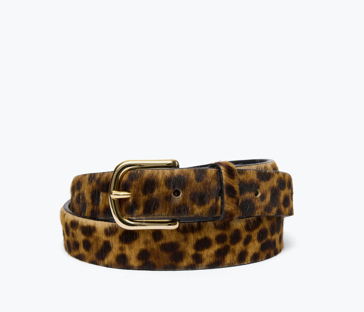 Freda Salvador – Rebecca Belt in Leopard Haircalf