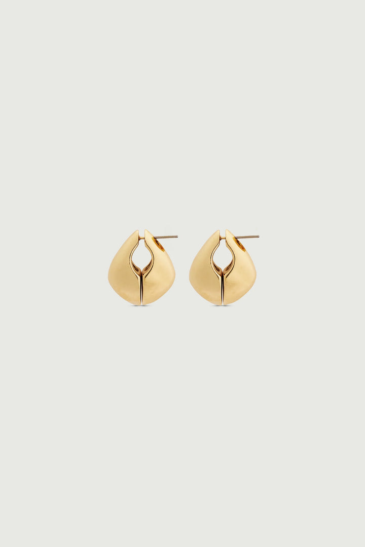 Soeur – Moon Mini Earrings in Gold