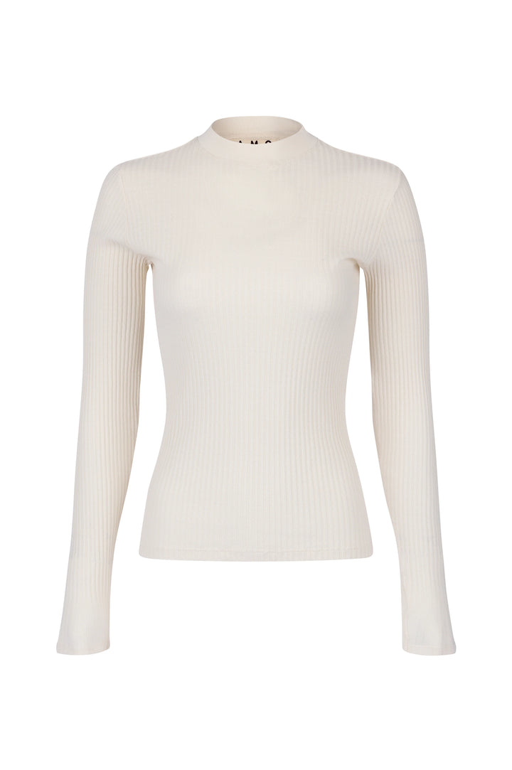 AMO – Ruthie Long Sleeve Tee in Bone