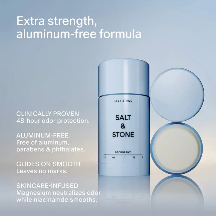 Salt and Stone - Lily & Yuzu Deodorant
