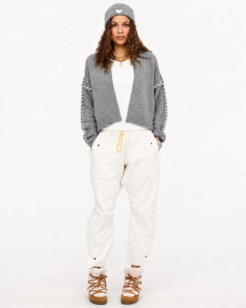 Kerri Rosenthal – Sienna Cardigan in Smoke