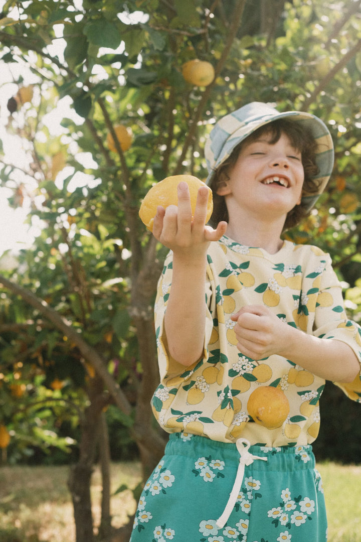 Tiny Cottons – Oranges Rib Tee
