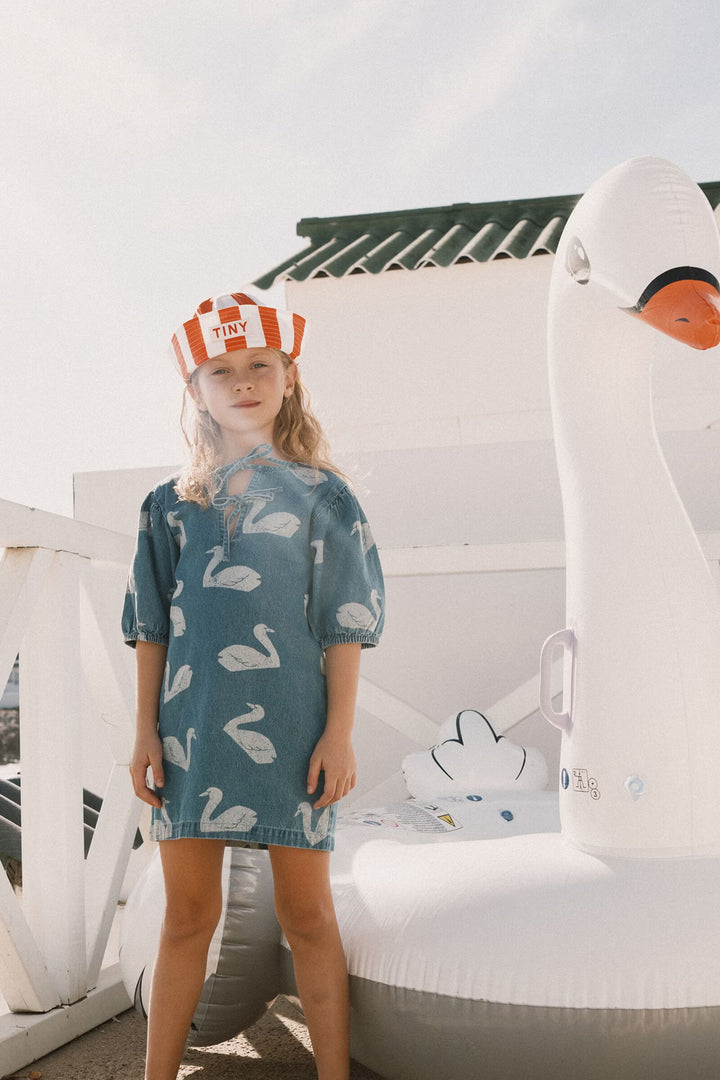 Tiny Cottons – Big Swans Dress