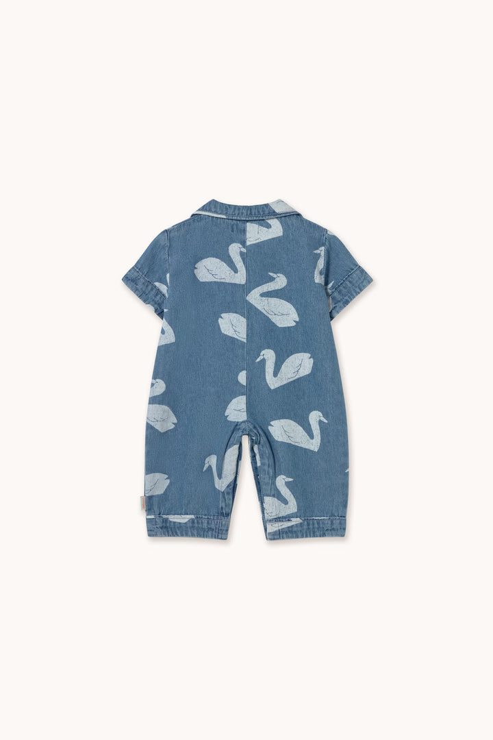 Tiny Cottons – Swans Denim Jumpsuit