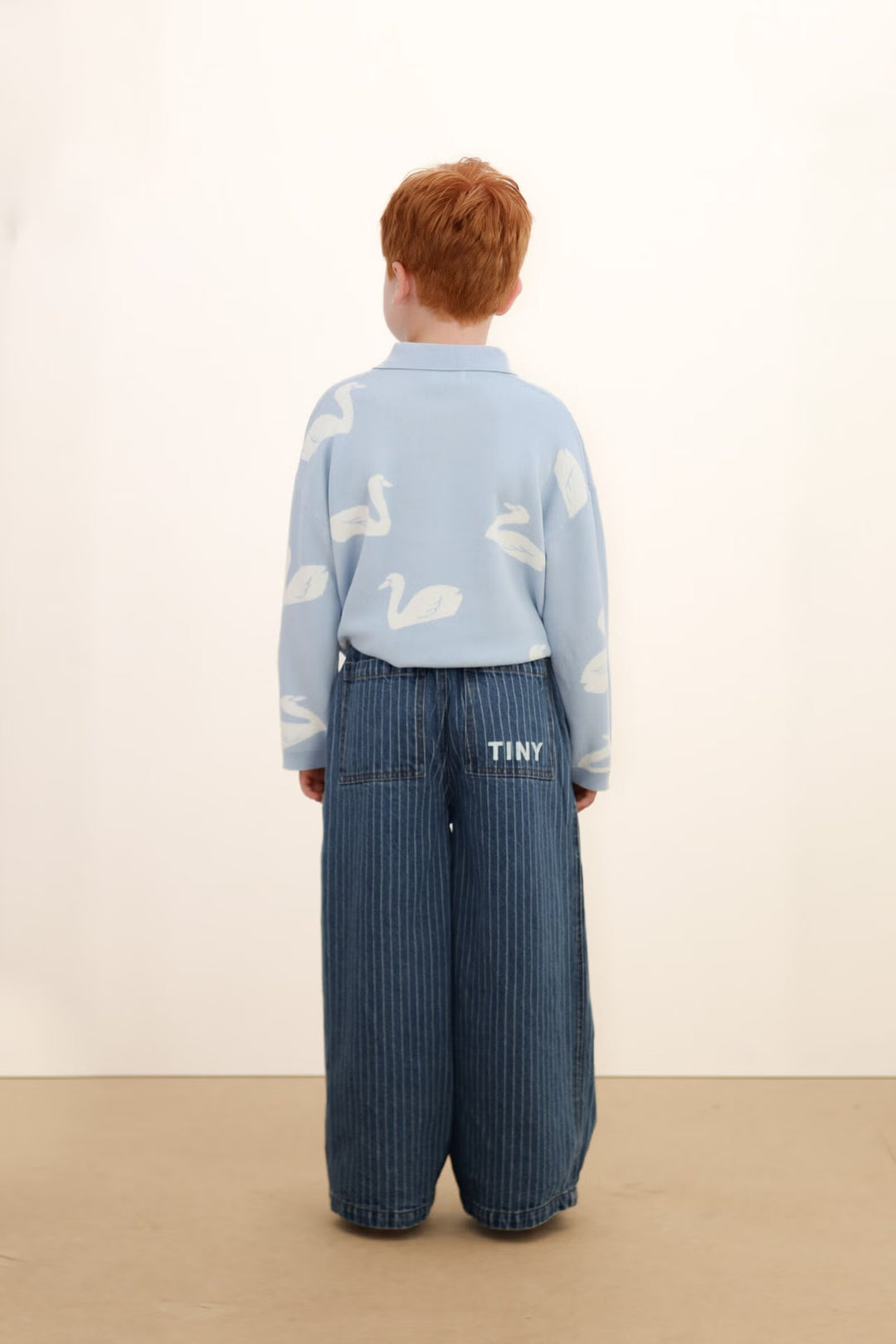 Tiny Cottons – Stripes Denim Pant