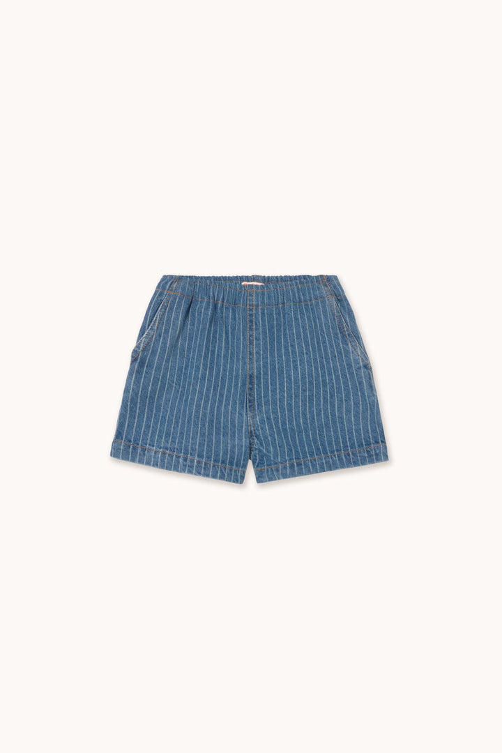 Tiny Cottons – Stripes Denim Shorts