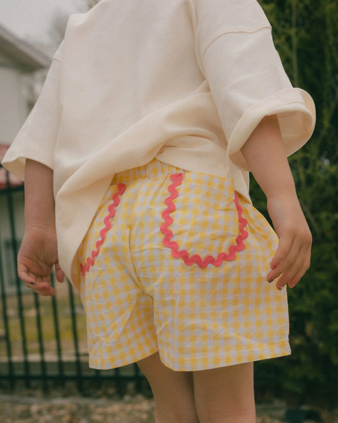 Pigeon Said Please –  Sunday Morning Shorts in Lemon