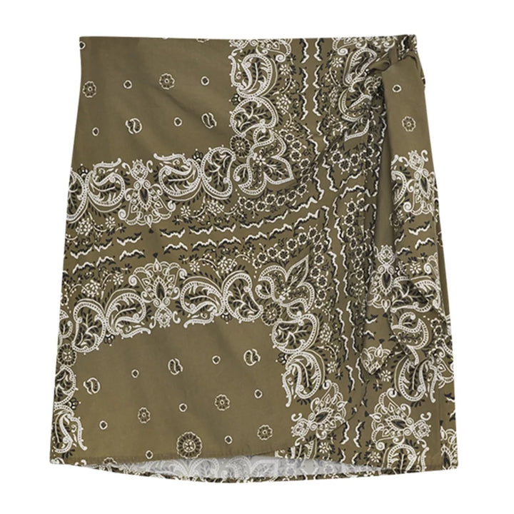 The New Society – Waterlily Skirt in Bandana Print