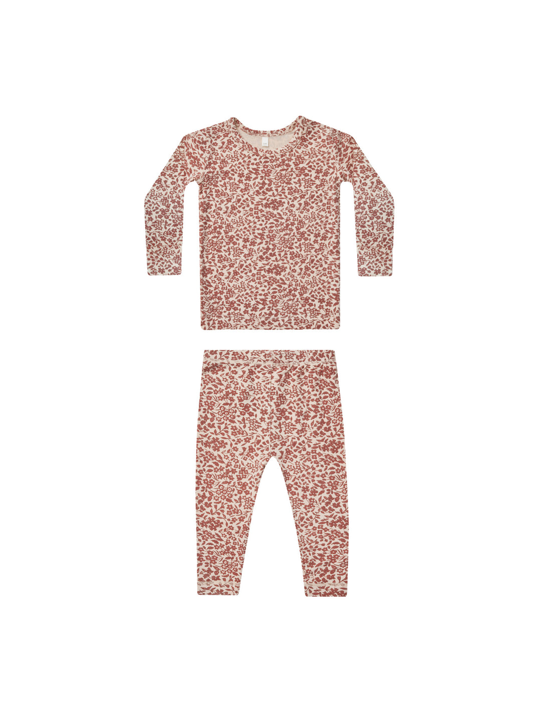 Quincy Mae - Bamboo Pajama Set in Flower Field