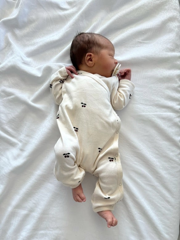 Konges Slojd - Newborn Onesie in Cherry