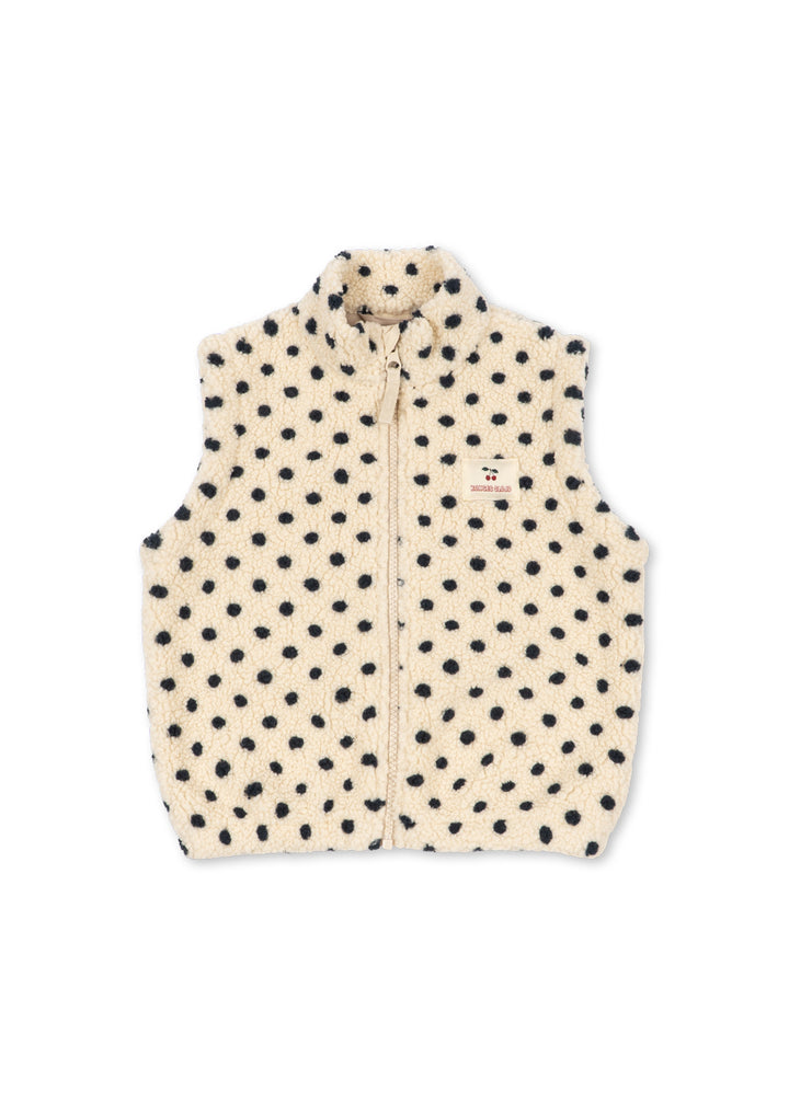 Konges Slojd- Jody Teddy Vest in Dot Lumiere