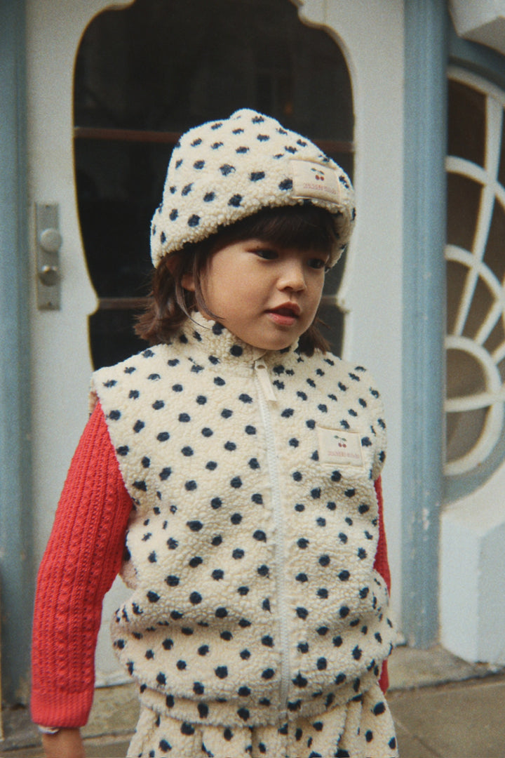 Konges Slojd- Jody Teddy Vest in Dot Lumiere