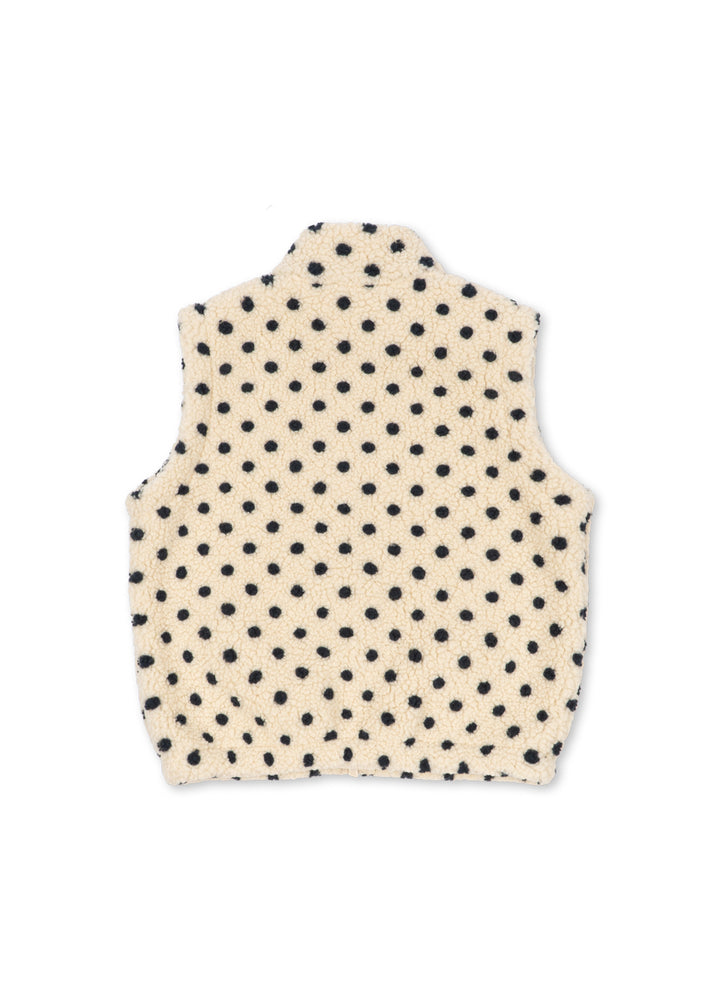 Konges Slojd- Jody Teddy Vest in Dot Lumiere