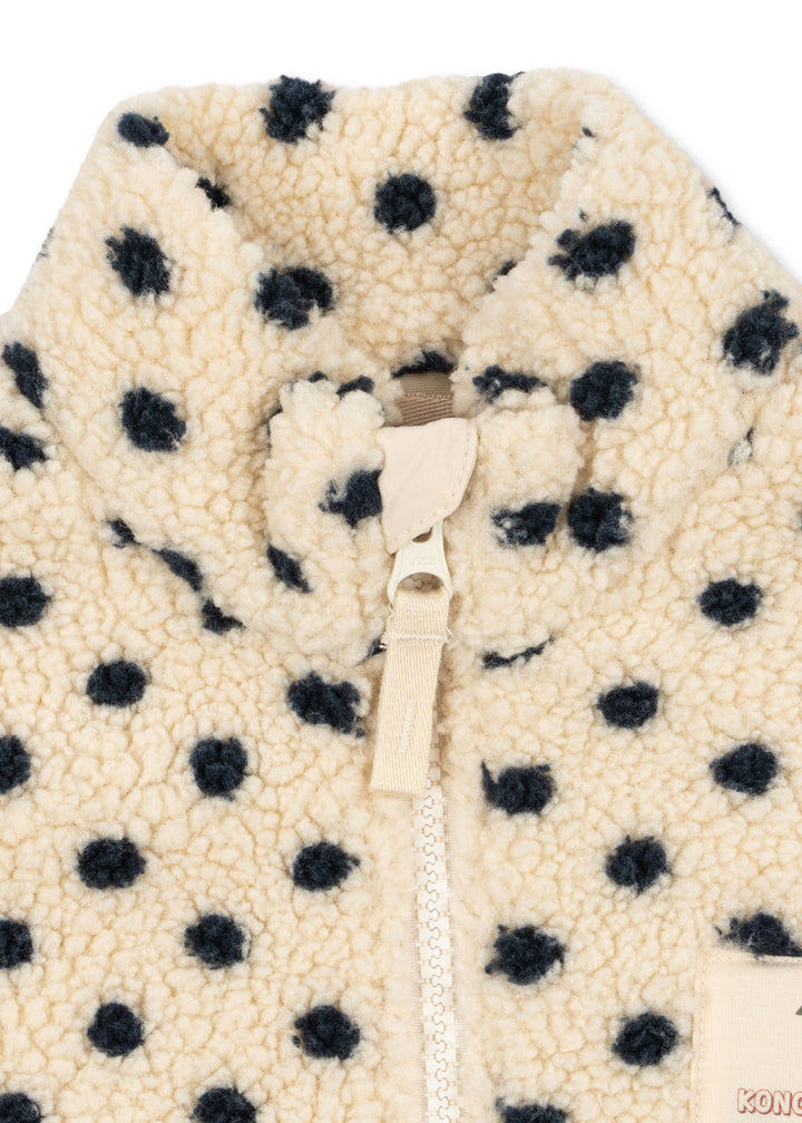 Konges Slojd- Jody Teddy Vest in Dot Lumiere