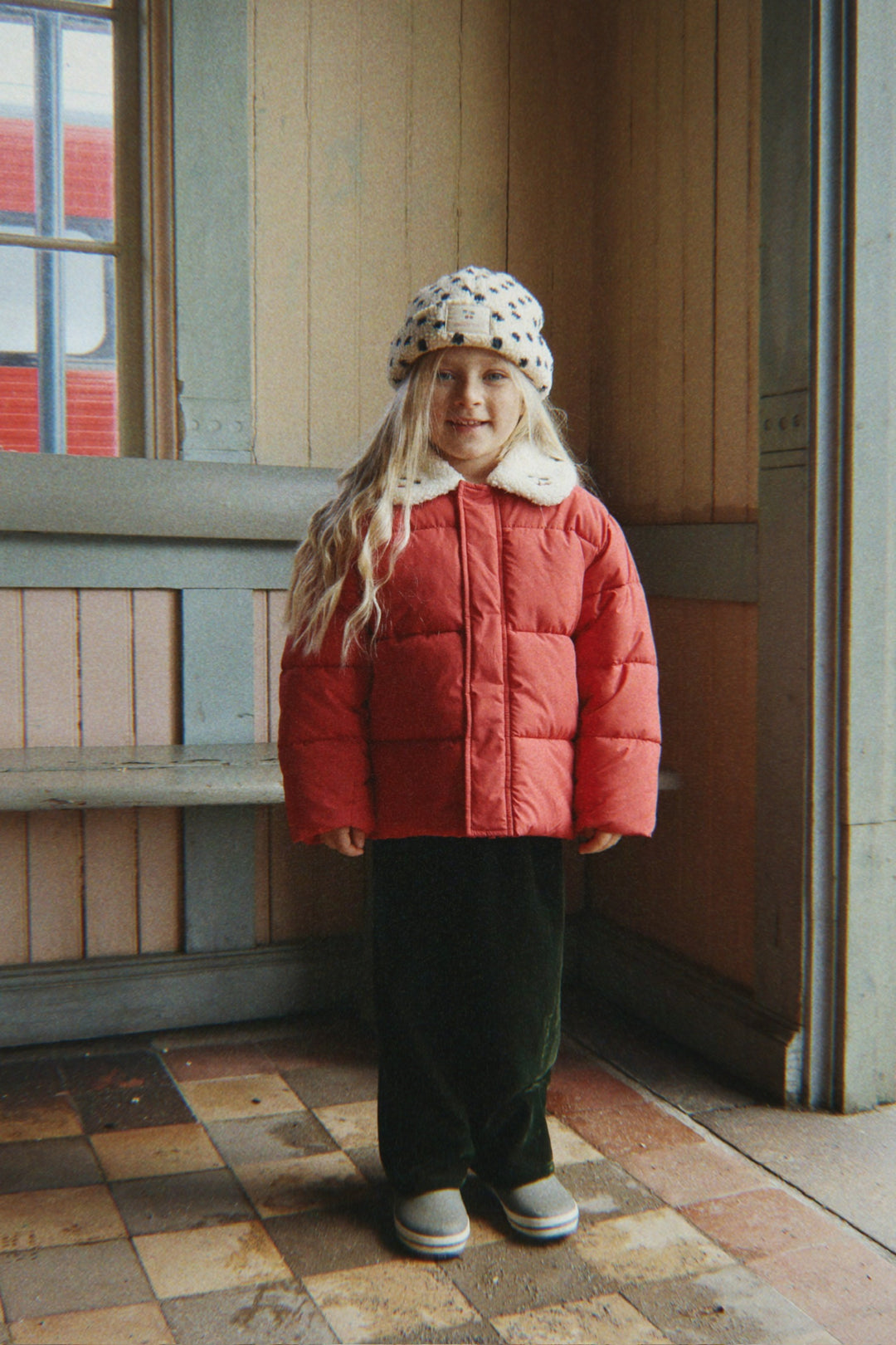 Konges Slojd- Jody Teddy Hat in Dot Lumiere