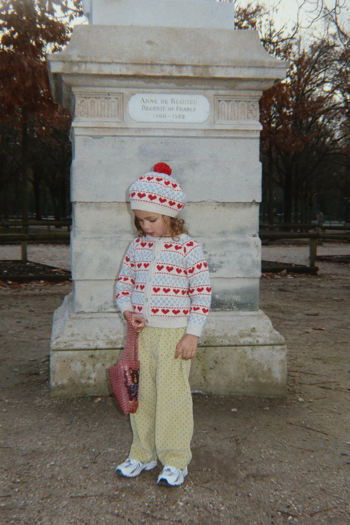 Konges Slojd - Belou Knit Cardigan in Heart