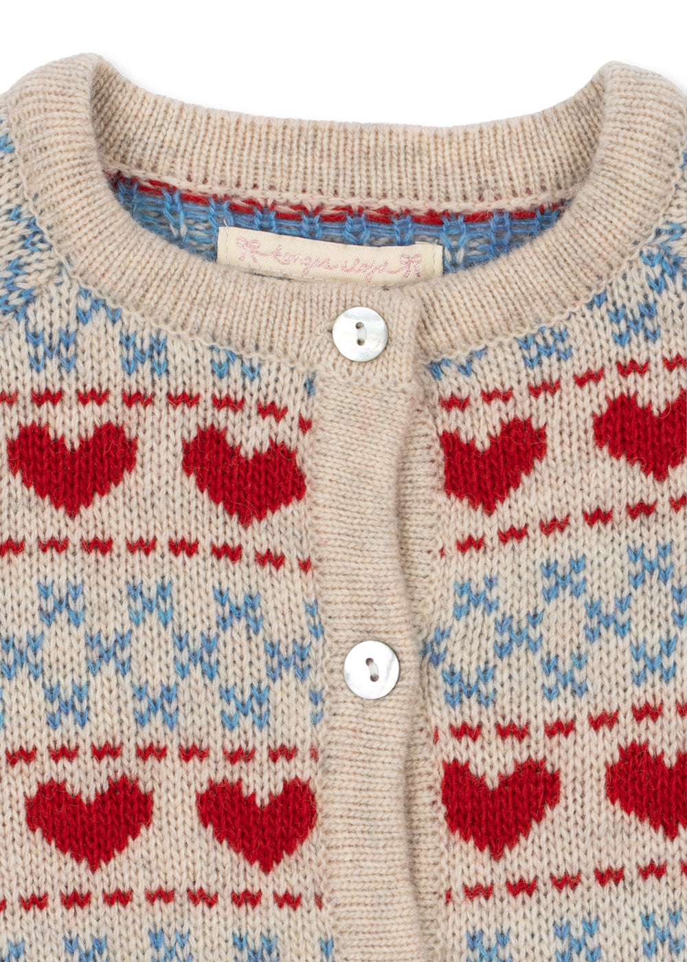 Konges Slojd - Belou Knit Cardigan in Heart