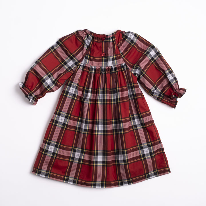 Wild Wawa- Nora Dress in Heritage Tartan