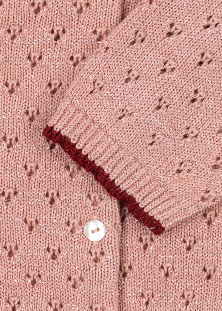 Konges Slojd - Holiday Cardigan in Mellow Rose