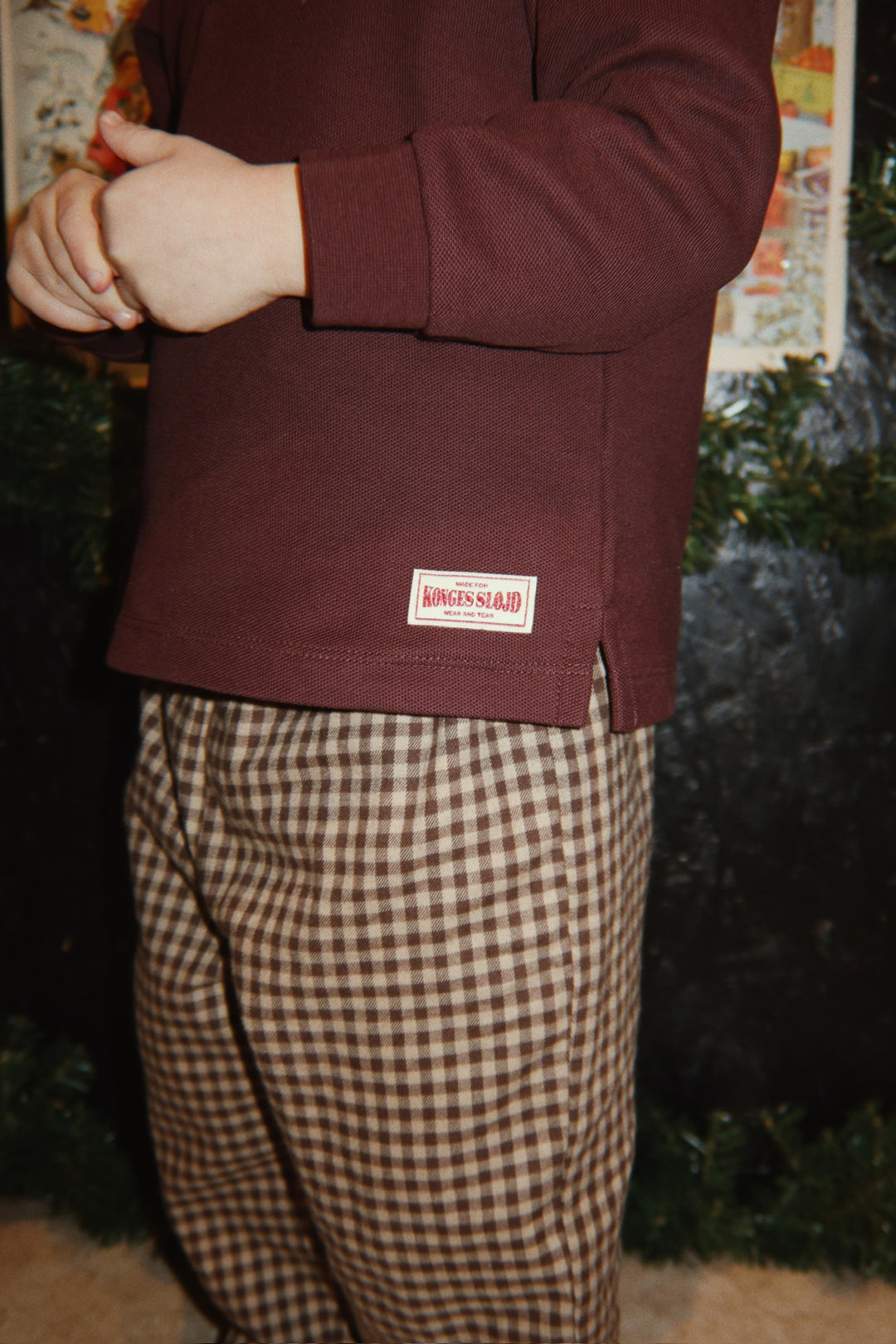 Konges Slojd - Foret Pants in Chocolate Check