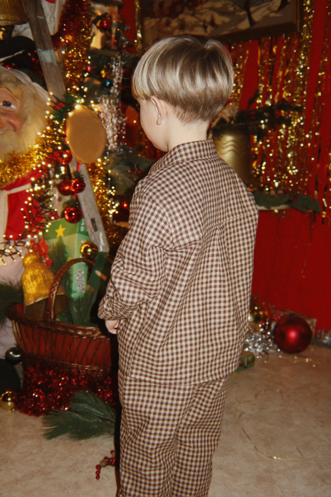 Konges Slojd - Foret Pants in Chocolate Check