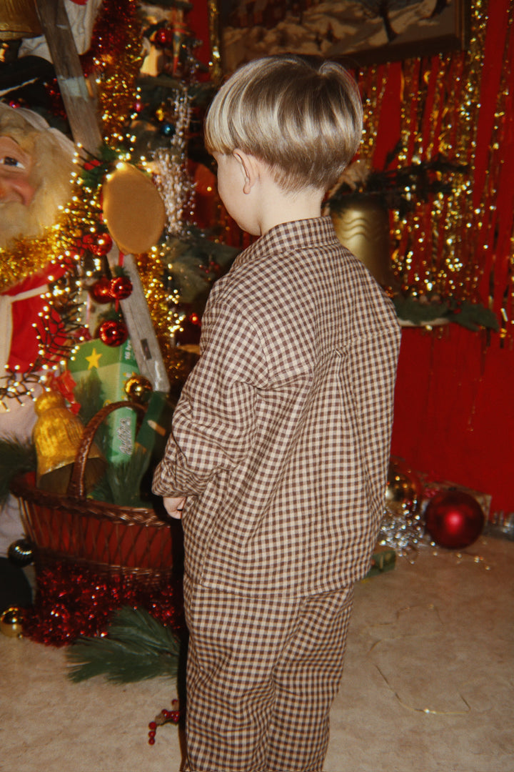 Konges Slojd - Foret Pants in Chocolate Check