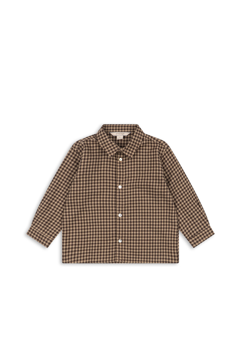 Konges Slojd - Foret Shirt in Chocolate Check