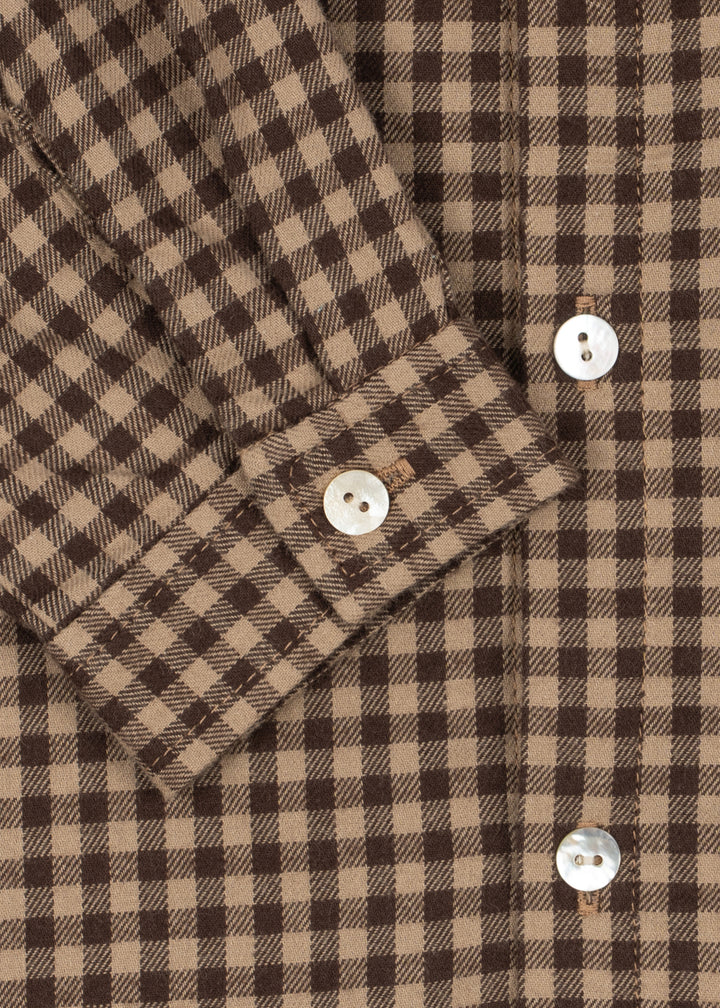 Konges Slojd - Foret Shirt in Chocolate Check