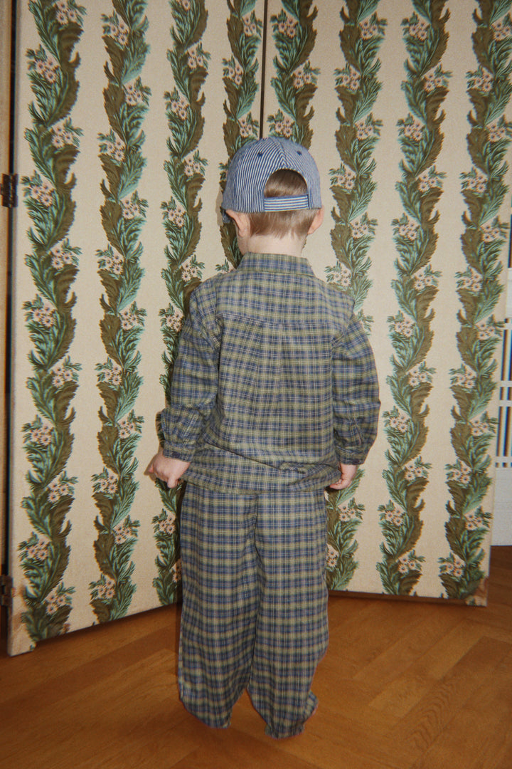 Konges Slojd - Cara Shirt in Laurel Blue Check