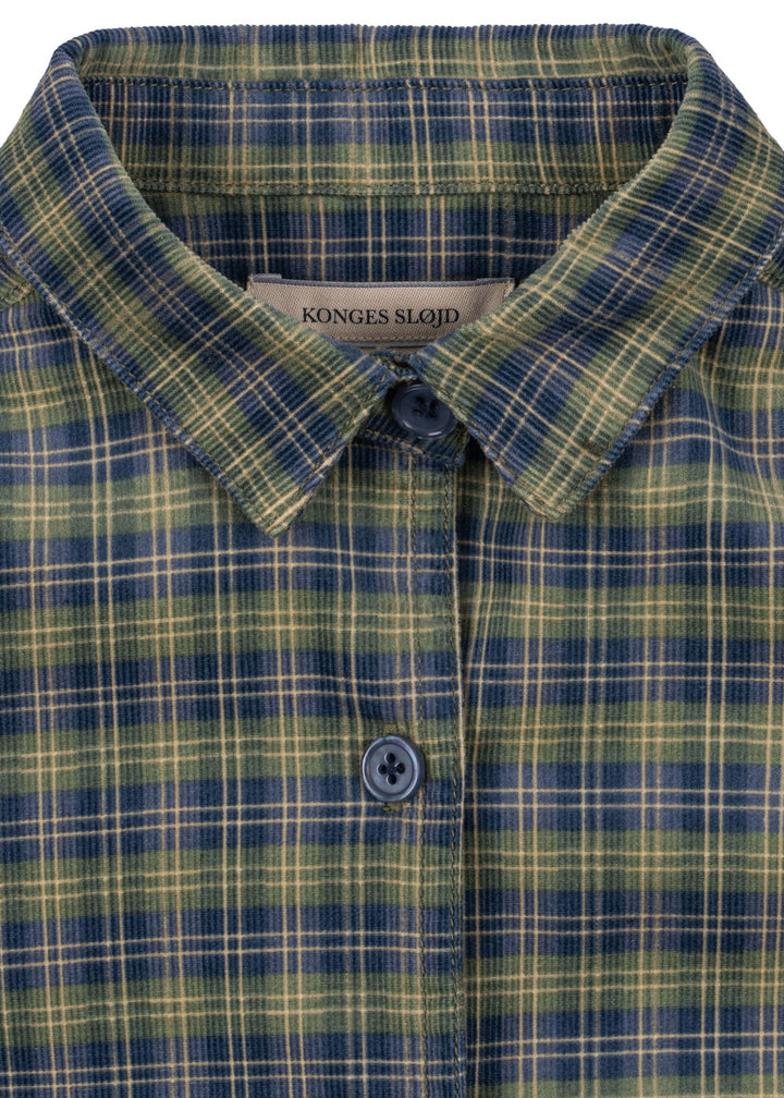 Konges Slojd - Cara Shirt in Laurel Blue Check