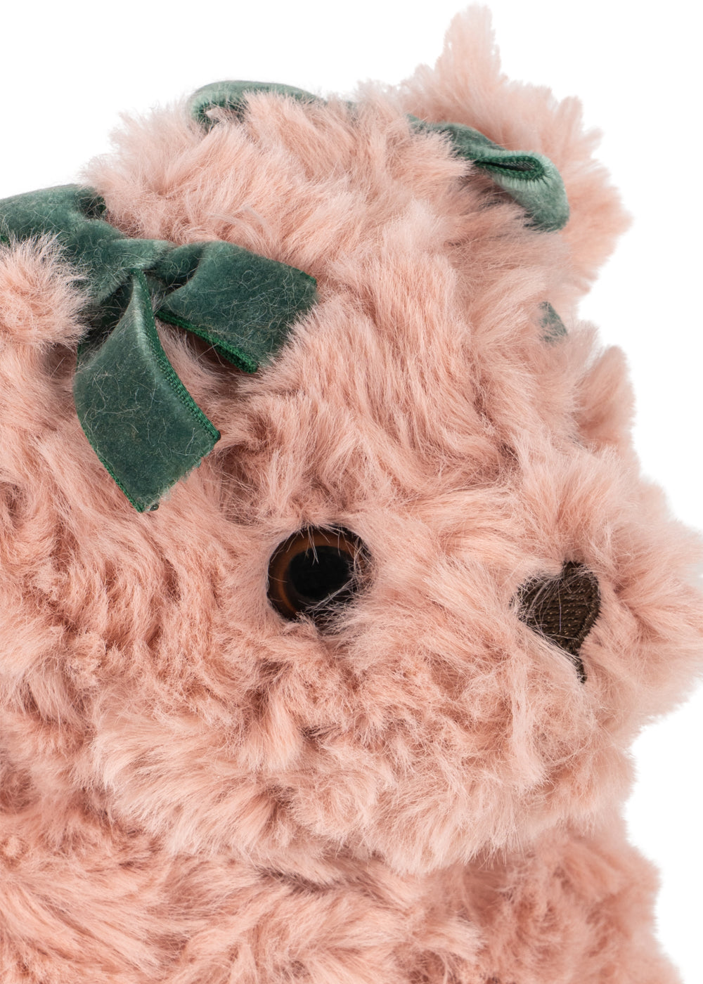 Konges Slojd - Dusty Pink Teddy Slippers