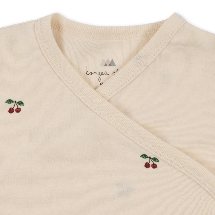 Konges Slojd - Wrap Onesie in Cherries